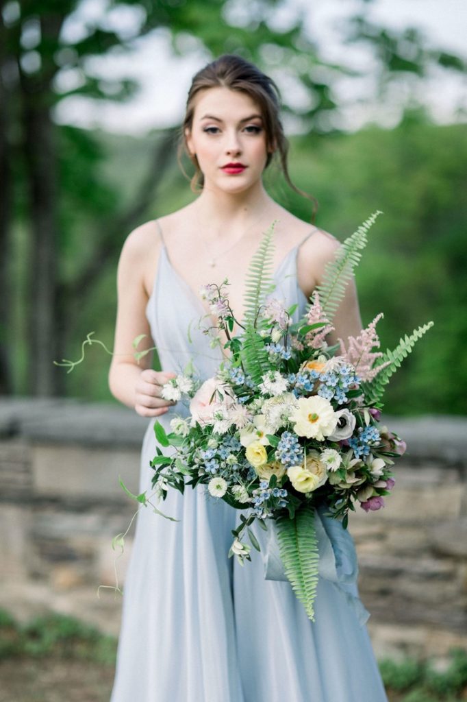 Landscape-inspired wedding shoot at the Estate of North Mowing