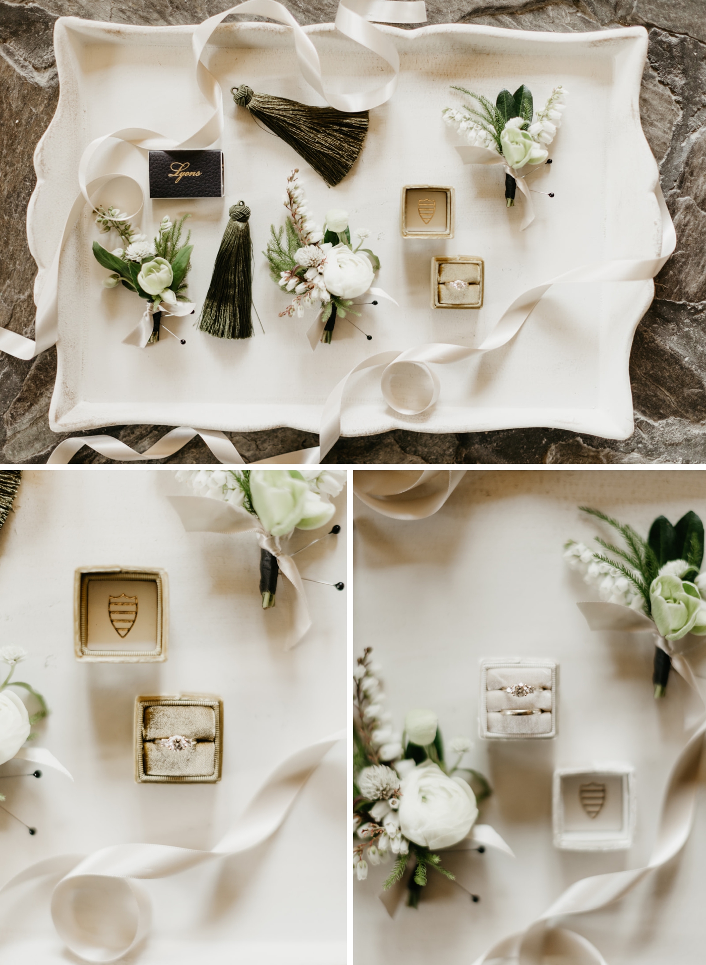Wedding day details by Avonne Photography