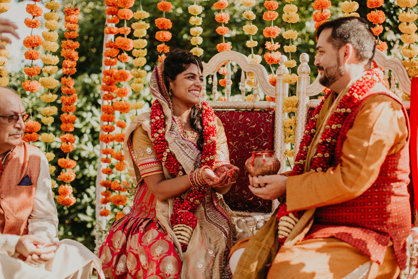 Traditional Indian wedding at Overbrook House