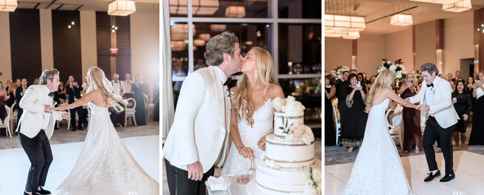 Live band performance at a luxury wedding in Boston